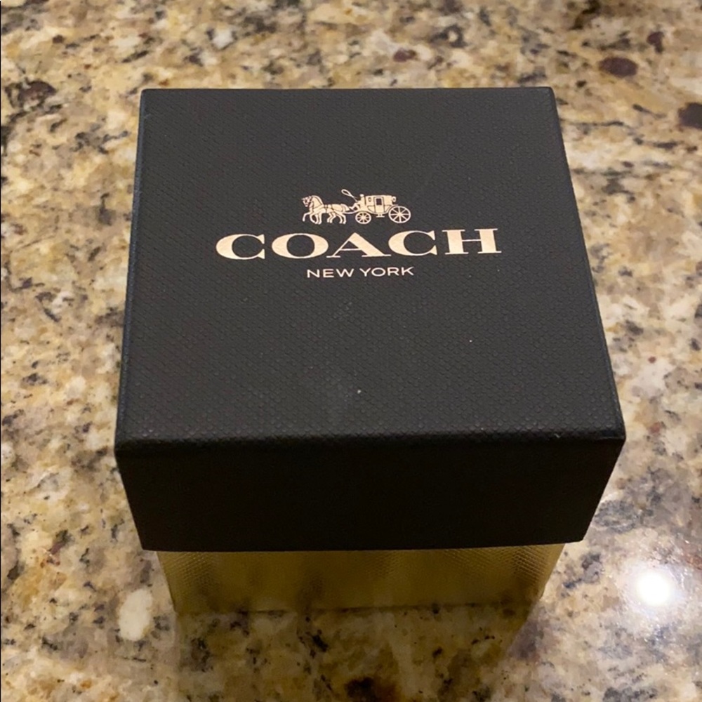 Pink coach bangle